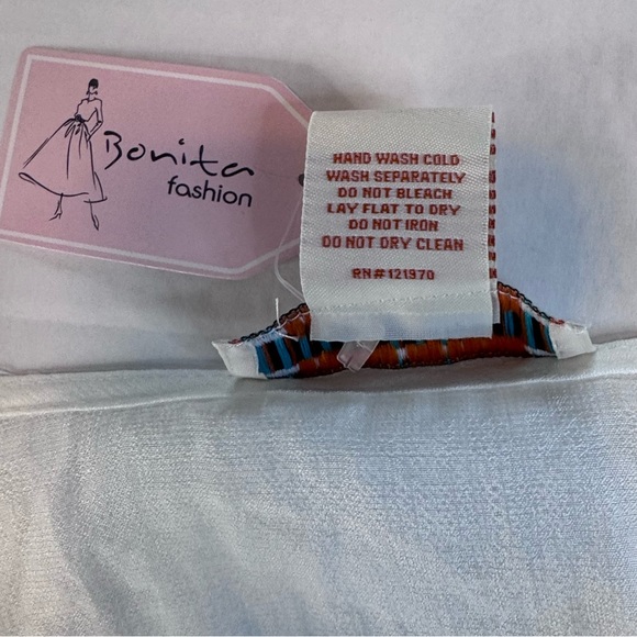 Flying Tomato Embroidered White Maxi Dress | Boho Cottagecore Floral Midi/Maxi - Picture 11 of 11